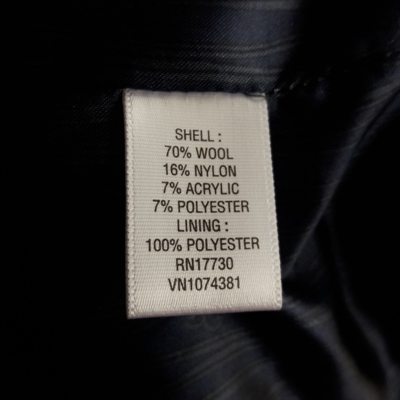 Mossimo Wool Blend Jacket Coat Camel Like Wool Tie Belt Vintage Sage S Small - Picture 6 of 6